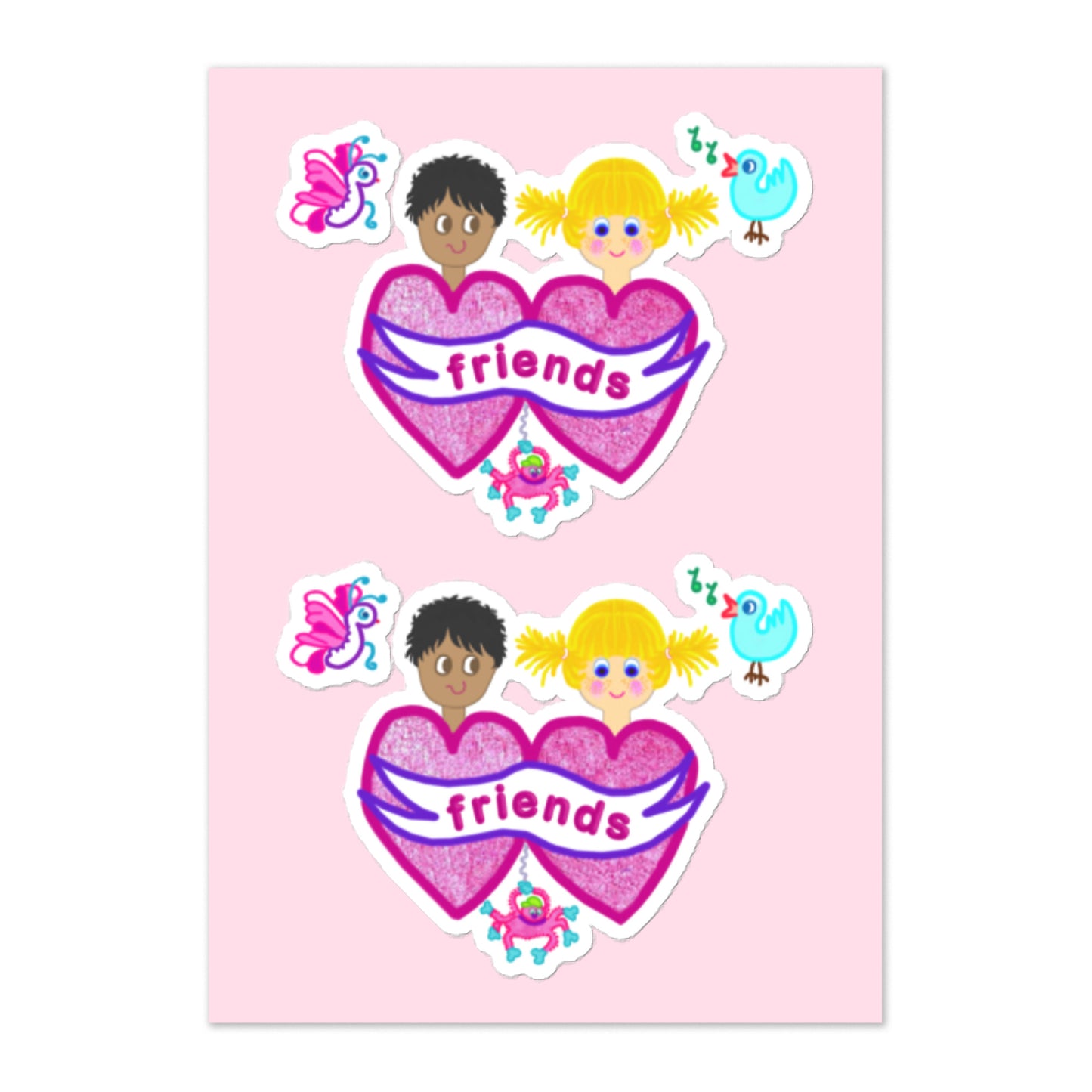 "Friends" - Sticker Sheet Large