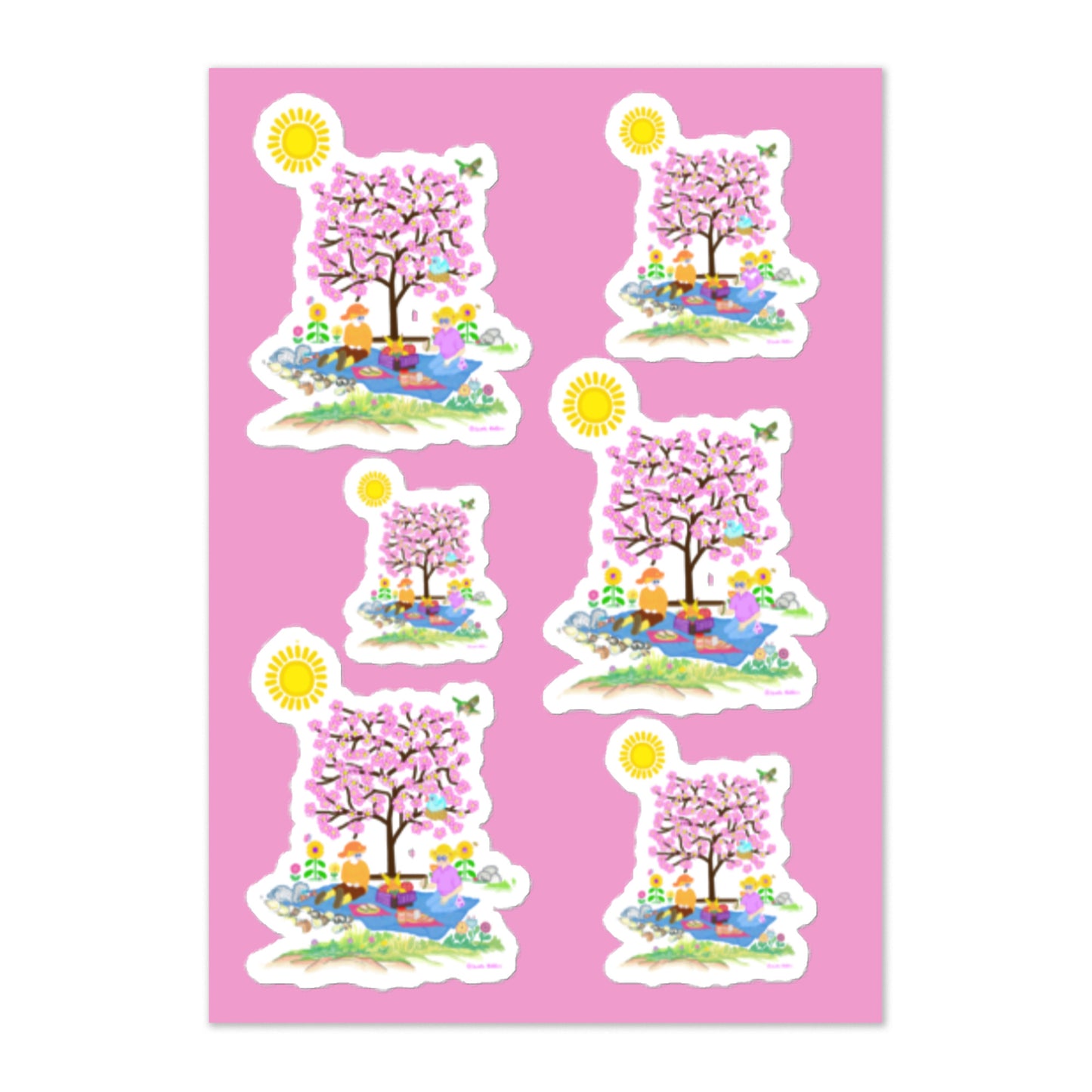 "Picnic" - Sticker sheet small