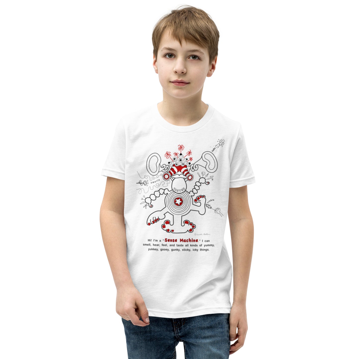 "Sense Machine" - Youth Short Sleeve T-Shirt